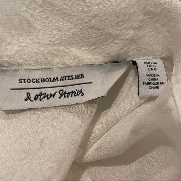 & Other Stories Jacquard Dress - Picture 5 of 7